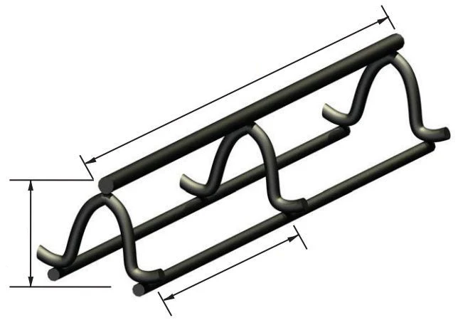 Slab Bolster Upper-Plain (Box of 100LF) - Poukt