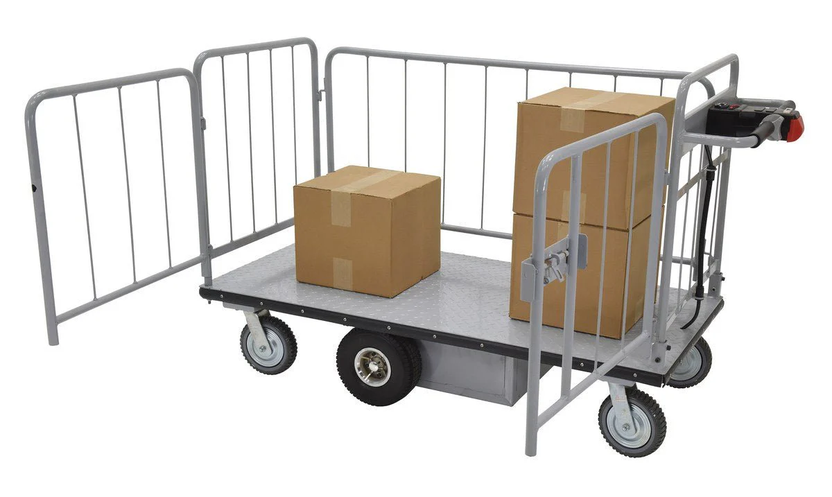 Electric Material Handling Cart - Poukt