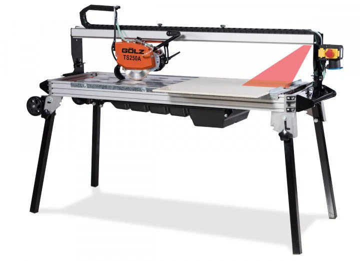 TS250A Professional Aluminum Tile Saw - Poukt