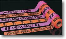 Flagging Tape - Printed (108 Rolls) - Poukt