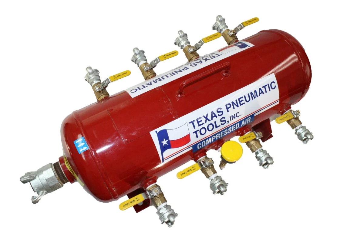 TX-6AMF - Air Manifold (10 Gal. ASME Tank) California Permit Exempt - Poukt