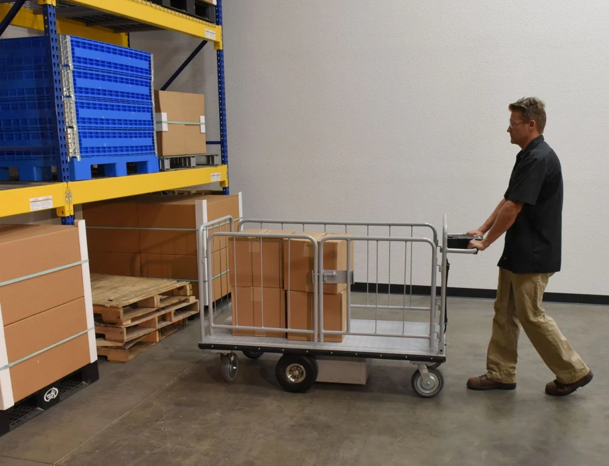 Electric Material Handling Cart - Poukt