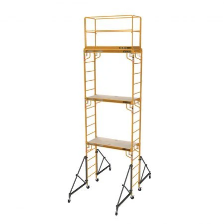 18' Complete Drywall Baker Scaffold Tower Set - Poukt