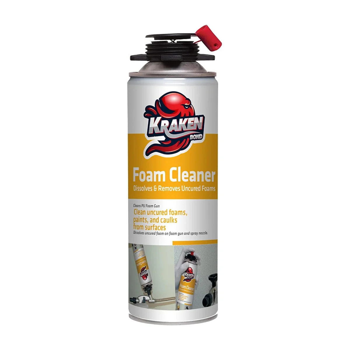 PU Foam & Foam Gun Cleaner - Case of 12 - Poukt