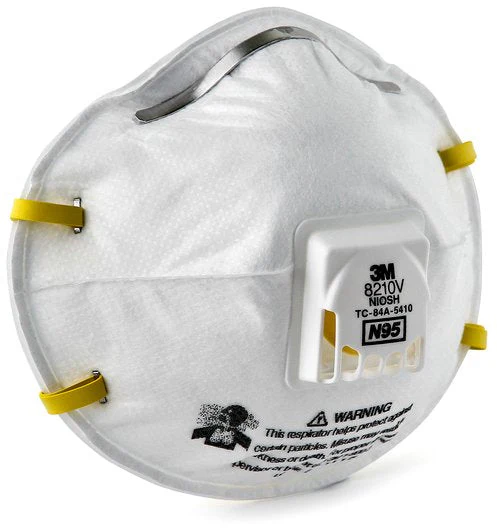 3M Particulate Respirator 8210V | N95 (8/Case) - Poukt
