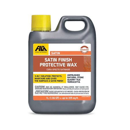 SATIN Satin Finish Protective Wax ( 1 LT  C 12 Count) - Poukt