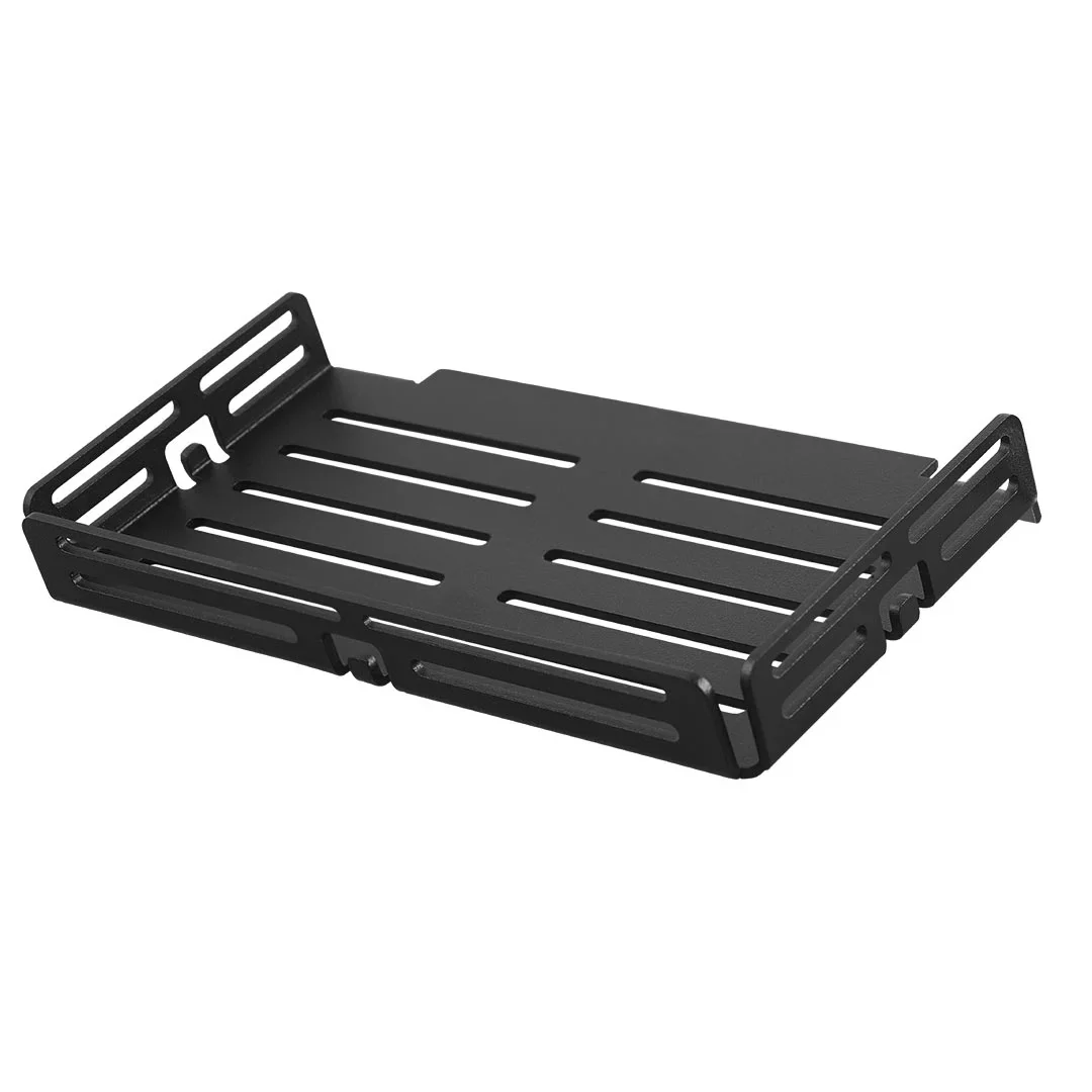 TI-SHELF Rectengular Wall Shelf (Line) with Lip - Poukt