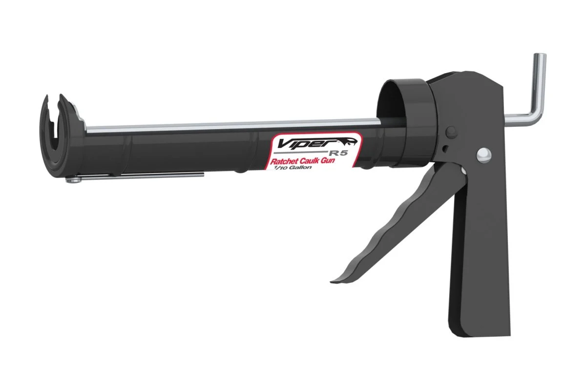 1/10 Gallon Manual Viper Line Ratchet Cartridge Gun w/ 5:1 Drive (24 Count) - Poukt
