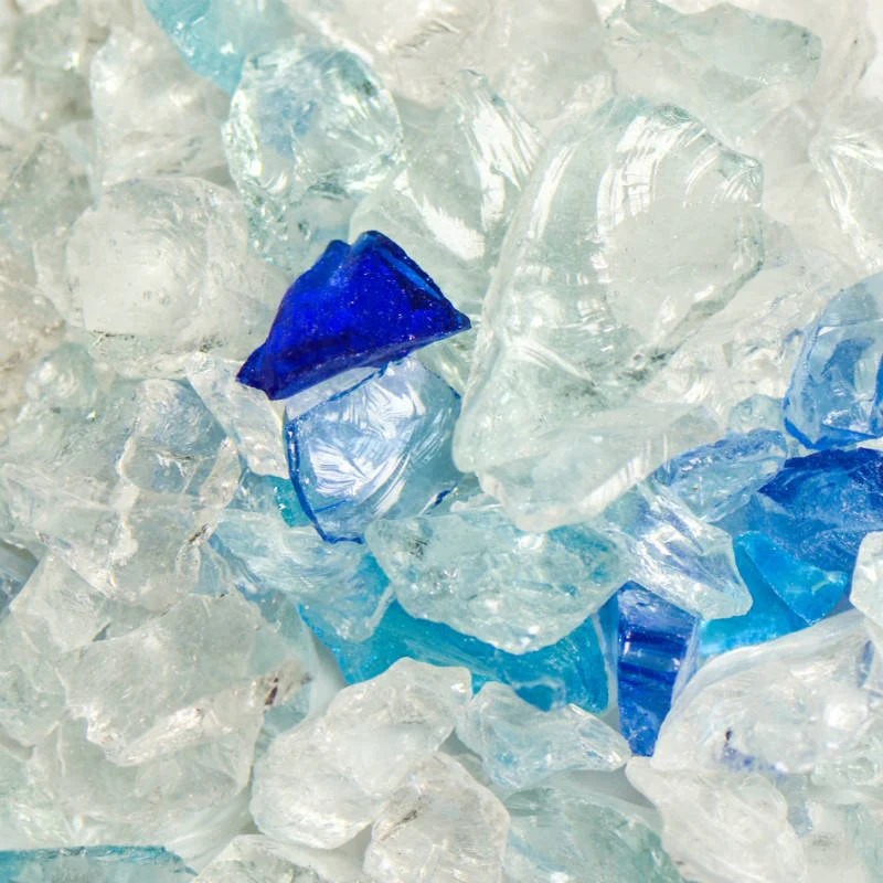 Caribbean Mix Landscape Glass - Poukt