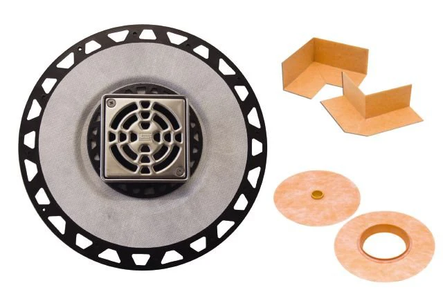 KERDI-DRAIN: Point Drain Kit - Poukt