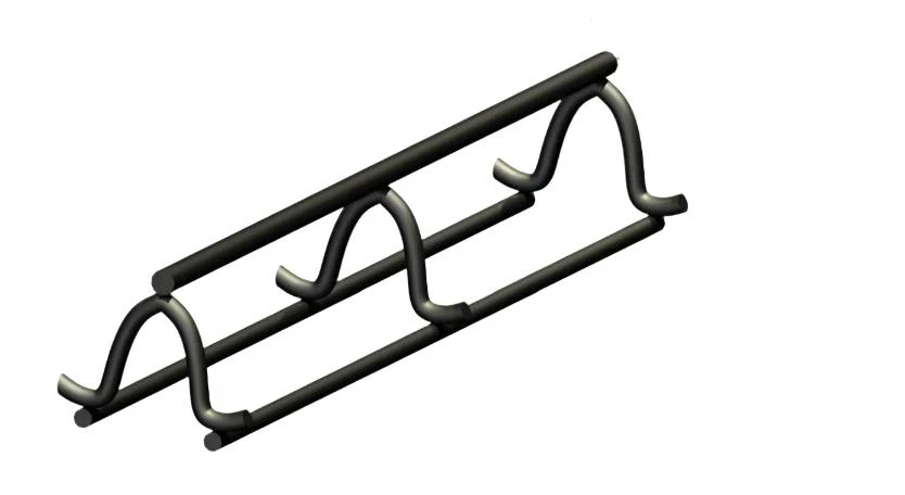 Continuous Mesh Chair Upper - Plain (100LF) - Poukt