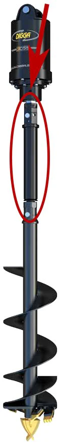 Auger Bit Extensions - Poukt