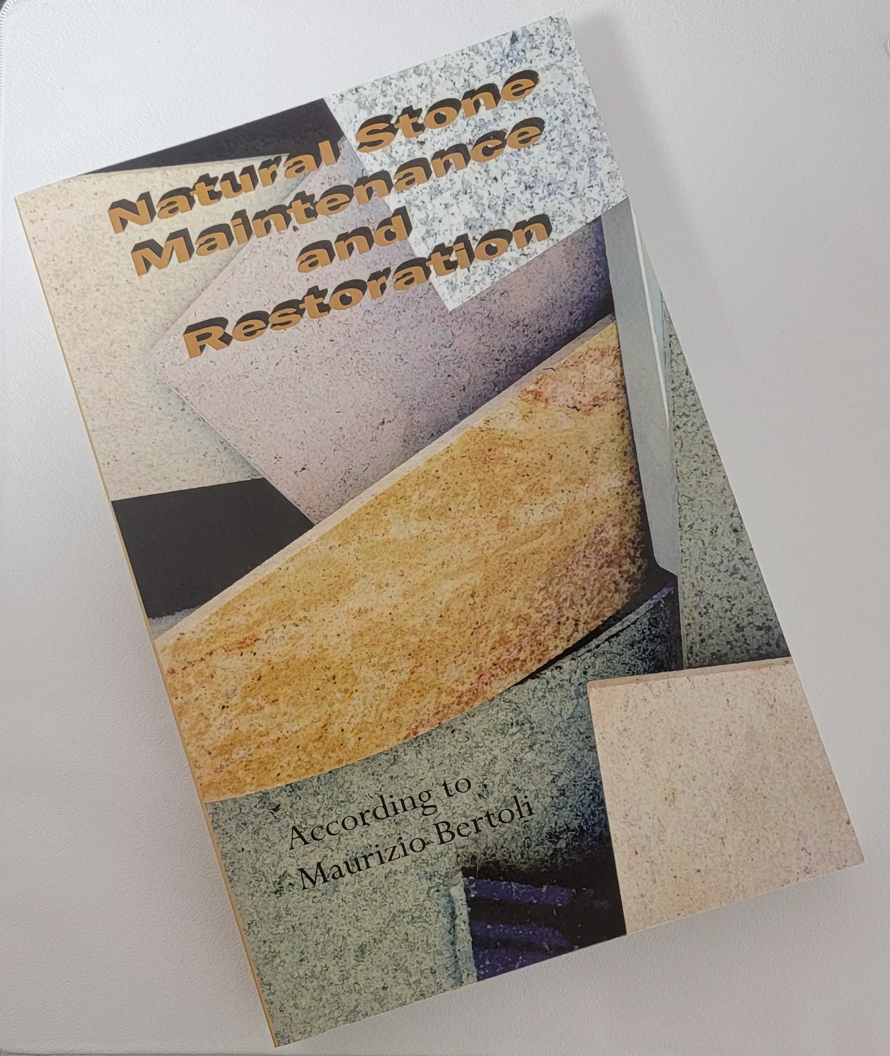 MB Stone Natural Stone Maintenance and Restoration Book - Poukt