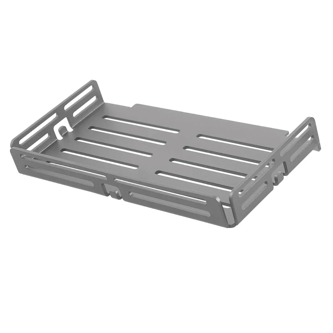 TI-SHELF Rectengular Wall Shelf (Line) with Lip - Poukt