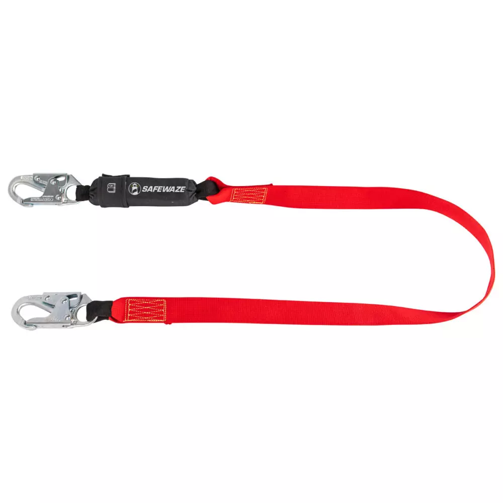 Welding 6   Energy Absorbing Lanyard: Snap Hook - Poukt