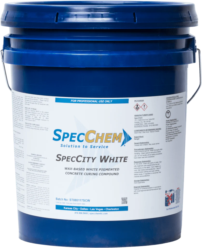 SpecCity White Concrete Curing Compound - Poukt