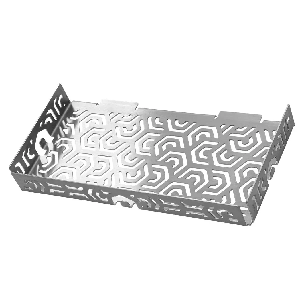 TI-SHELF Rectengular Wall Shelf (Penta) with Lip - Poukt
