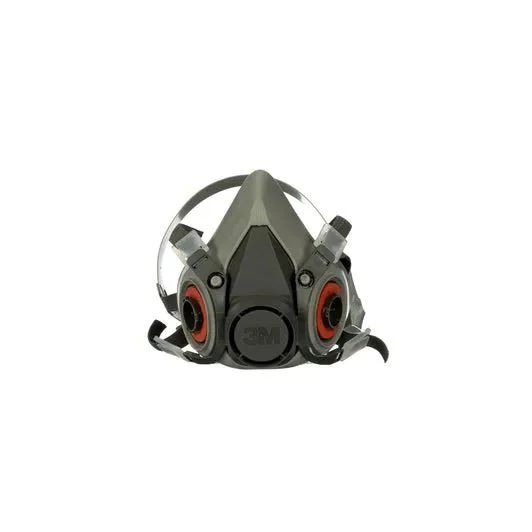 3M Half Facepiece Reusable Respirator 6200/07025(AAD) | Medium (6 Count) - Poukt