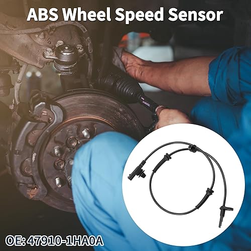 TUCKBOLD Capteur De Vitesse De Roue Abs Avant Gauche Ou Avant Droit Capteur Abs Système De Freinage Antiblocage No.47910-1Ha0A Pour Nissan Versa 2012-2019 - Poukt