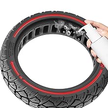 pneus de rechange en caoutchouc 8,5" Solide scooter électrique Xiaomi M365 1S, Pro/Gotrax XR