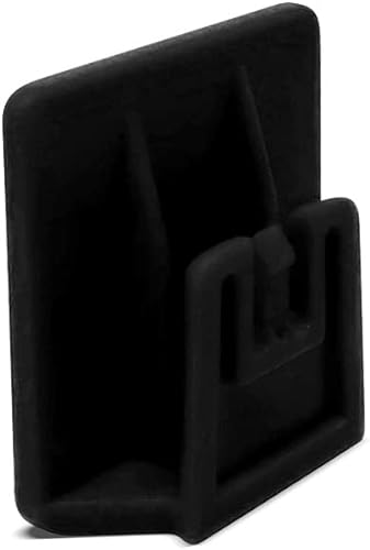4R Quattroerre.it 1732B Clip pour télépéage, système de Fixation Amovible, 3 x 3 cm, Noir - Poukt