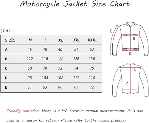 Veste de Moto Sport avec Protections Homologuées CE, Blouson Gilet Thermique Imperméable Respirant pour Racing Tous les Temps, Autocollant Réfléchissant - Poukt