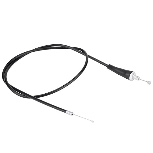 aqxreight - Câble d'accélérateur, ligne de câble d'huile d'accélérateur de moto à tête droite de 110 cm pour Pit Dirt Motor Trail Bike Motocross(M8-noir) - Poukt
