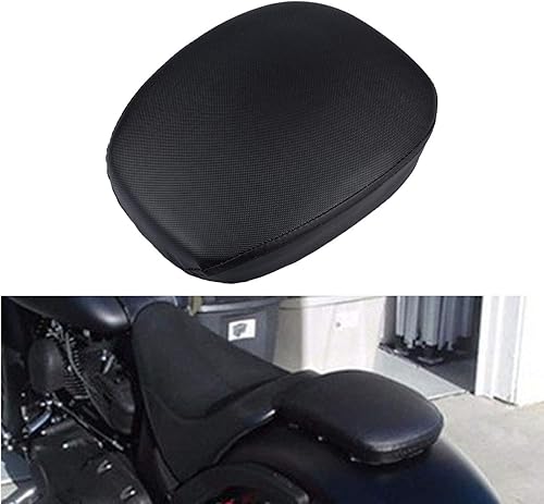 NATGIC Coussin de selle de moto pour Harley Sportster XL1200X 883 48 72 années 07-15 Noir - Poukt