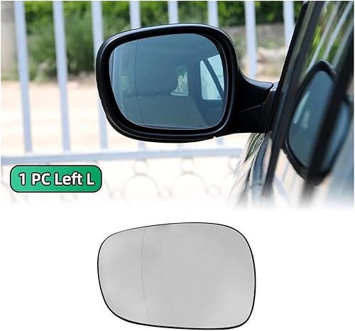 Retroviseur Miroir Glace Rétroviseur Latéral Droit Chromé Pour BMW X1 E84 2009-2015 Pour BMW X3 F25 2010- Remplacement Glace Rétroviseur Extérieur(droit) - Poukt