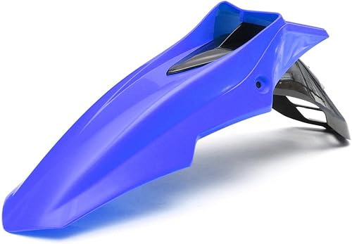 Alamor Garde-Boue Avant pour Universal Supermoto Zcd Kx Yz KTM WR XR Crf Rmz Klx 250 7-Couleur-Bleu - Poukt