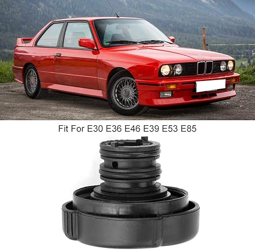 KIMISS Bouchon de Réservoir D'eau de voiture, Bouchon du Réservoir D'eau de Refroidissement du Radiateur pour E30 E36 E46 E39 E53 E85 17111712669 - Poukt