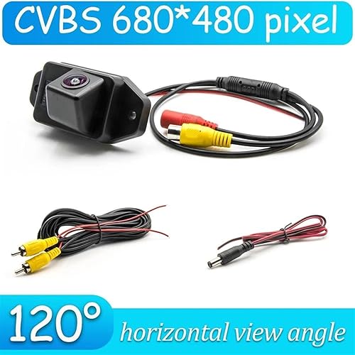 GBJHYRTR Caméra de Recul Auto HD 1080P avec Vision Nocturne pour Toyota Land Cruiser 80 Serie 1989-2007, Grand Angle, Étanchéité IP68, Système de Stationnement Voiture,B150 CVBS 680x480 - Poukt