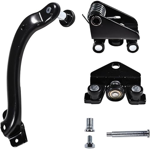 VHEUHZ 3 Jeu de roues de porte latérale Guide haut moitié supérieur inférieur Central porte Compatible avec Renault Trafic 2 Opel Vivaro A Nissan Primastar guide de rouleau pour porte coulissante - Poukt