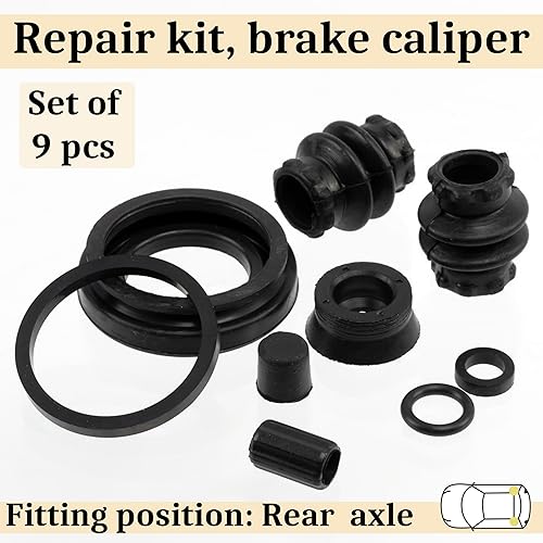 AERZETIX - C75253 - Kit de réparation , étrier de frein - côté de montage essieu arrière - compatible avec numéros OE 04479-52170 - Poukt