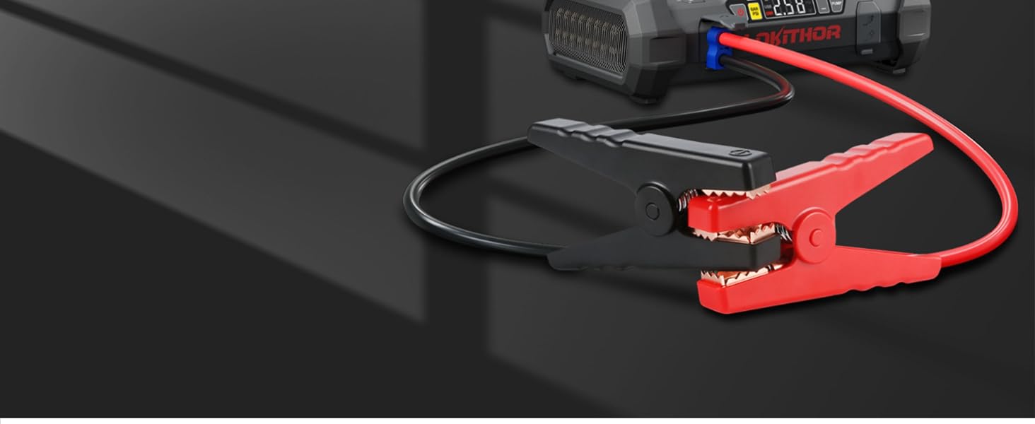 LOKITHOR Booster Batterie Voiture avec Compresseur