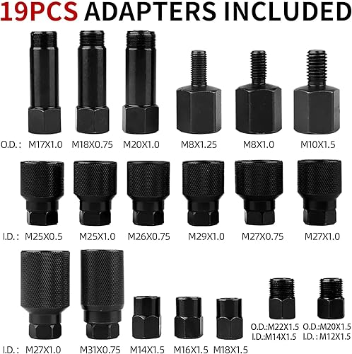 OKSTENCK Kit d'injecteur pneumatique pour injecteur Diesel, kit de tirage d'injecteur Diesel (24 pièces) - Poukt