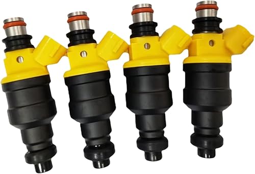 Lot de 4 injecteurs de carburant 23250-02020 0280150438 pour Toyo-ta Carina 92-97 AT190 Avensis 97-00 AT220 4AFE - Poukt