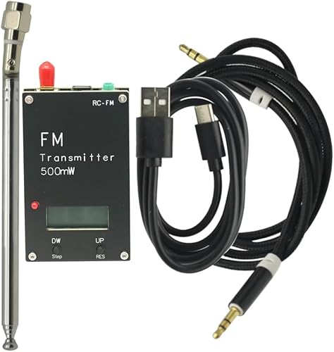Uxsjakjsd Émetteur FM, Émetteur Radio FM, Affichage LCD, Stéréo Numérique, Fréquence Ajustable, Module Radio FM - Poukt