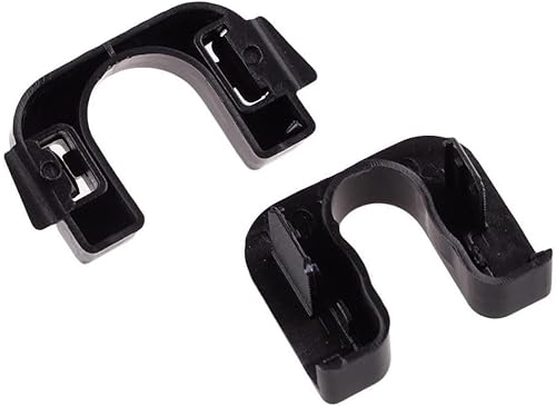 Lot de clips de support de coffre pour Ford pour Fiesta Mk7 pour Focus C Max pour Qashqai assure un ajustement sûr de l'étagère du colis, OEM 1539663 (1 paire) - Poukt