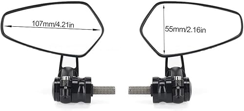 JAYWIS Rétroviseur Rétroviseur Moto pour BMW F900R 2020-2024 Rétroviseurs De Recul Réglables Gauche Et Droite Rétroviseurs Latéraux Rétroviseur de Guidon(B) - Poukt