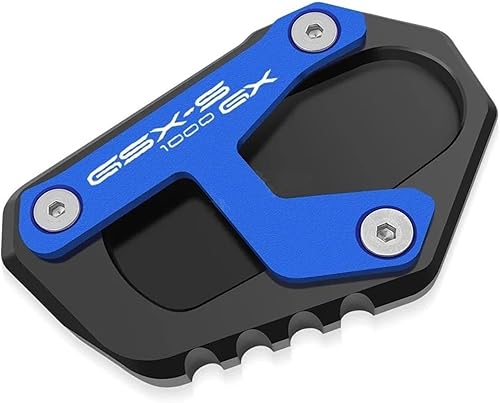 GAHQMSDG Coussin De Béquille Latérale pour GSXS 1000GX GSX-S 1000GX Gsxs 1000 Gx 2024 Accessoires De Moto Pédale Béquille Béquille Latérale Extension Support De Coussinet De Pied(Black) - Poukt