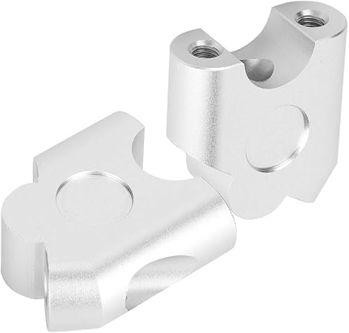 Rehausseur de Guidon, 22mm Universal Moto Guidon Riser Handlebar Clamp B k Move Mount Adapter(Chrome) Riser 22mm Riser 22mm rehausse Guidon Moto 22mm+rehausse Guidon Moto 22mm rehausse Guidon Moto 22 - Poukt