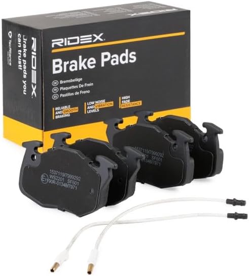 RIDEX Plaquettes de freins Avant avec palpeur d'usure intégré | Low-Metallic | ECE-R90 402B0073 - Poukt