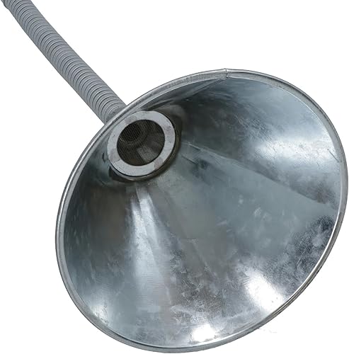 Entonnoir en acier flexible tuyau/tuyau/l'arbre d'acier galvanisé avec filtre SIL238 - Poukt