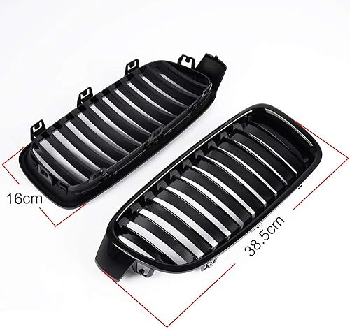 Grille de rechange noire brillante F30, capot avant en ABS pour 3 séries F30 F31 F35 2012-2017 - Poukt