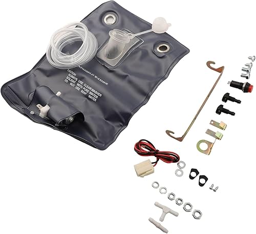 Kit de pompe de lave-glace de voiture 12 V avec support et interrupteur à bouton pour une installation facile - Poukt