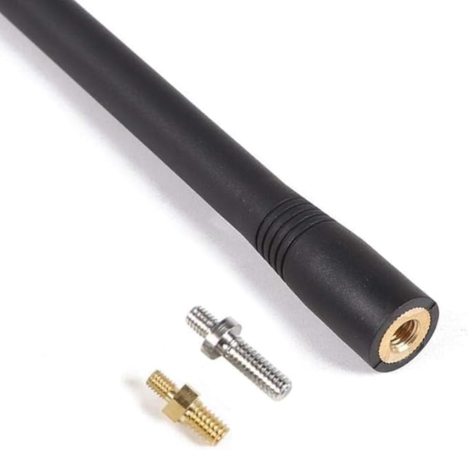 Antenne 7,5' pour Wrangler Gladiator 1997-2024 TJ JK JKU JL JLU Ford F150 Antenne courte de mise à niveau pour réception FM/AM - Poukt
