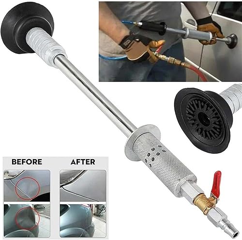 Kit Debosselage Extracteur de bosses pneumatique for voiture, réparation de carrosserie automobile, ventouse, marteau coulissant, Kit d'outils, peinture en aluminium, outil de débosselage de voiture g - Poukt