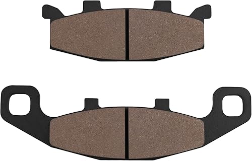 Cyleto Plaquettes de frein avant pour Kawasaki KLE500 KLE500A KLE500B 1991-2007 / ZR550 Zephyr 550 1991 1992 1993 1994 1995 1996 1997 1998 - Poukt