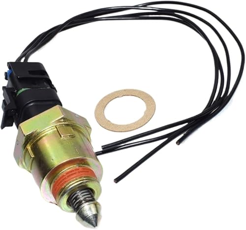Valve de Contrôle d'Air de Ralenti Soupape de commande d'air de ralenti avec ensemble de connecteurs/convient for Buick Cadillac Chevrolet OLDSMOBILE 17089063, 17111281 Soupape de commande d'air de - Poukt